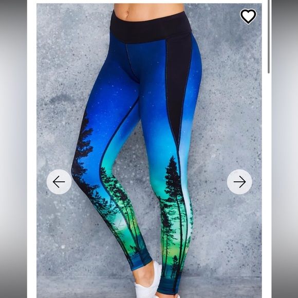 Black Milk Clothing XS Limited Aurora Skye Ninja Pants workout leggings - Picture 4 of 4